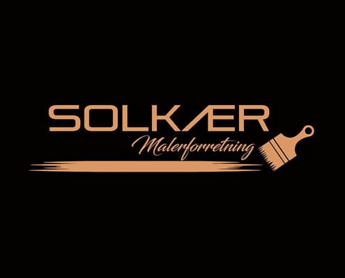 solkær malerforretning logo